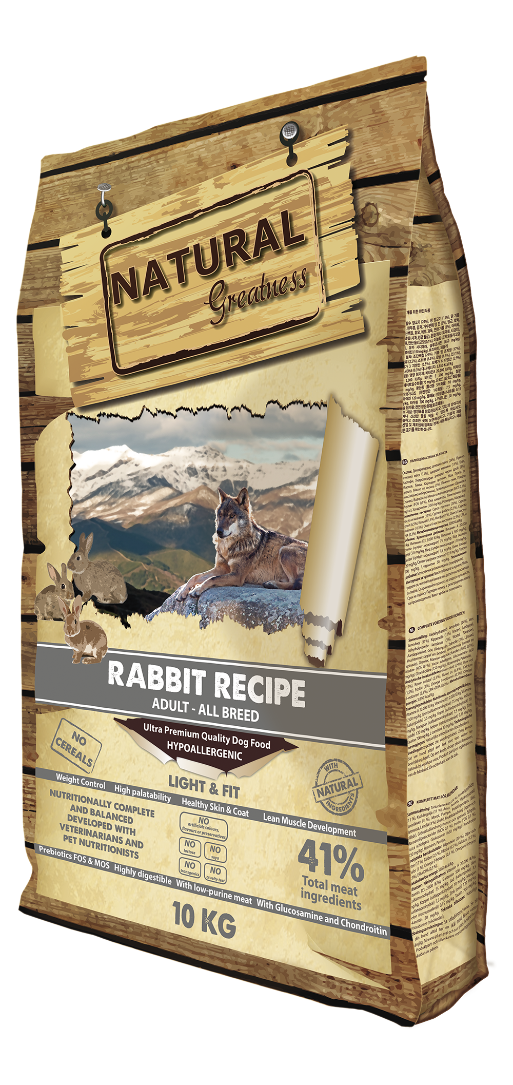 Natural GreatNess Receta de Conejo - Light & Fit