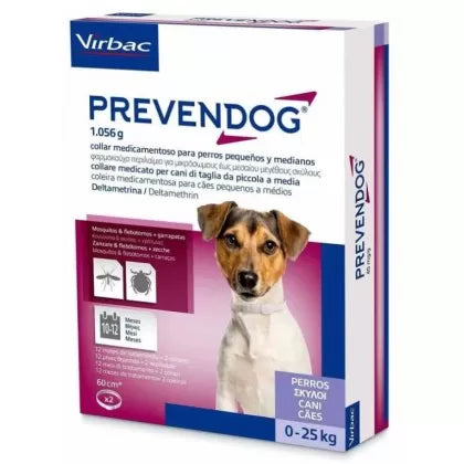 Collar Antiparasitario Prevendog - Protección Prolongada y Eficaz para Perros