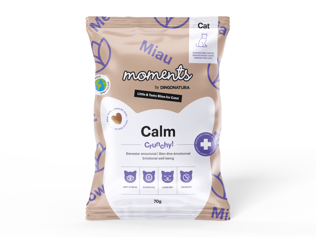 Moments Cat Calm Snack para Gatos (70 g) - 70 g - Snack funcional para gatos: bienestar y calma