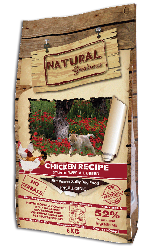 Natural GreatNess Receta Pollo Starter-Puppy