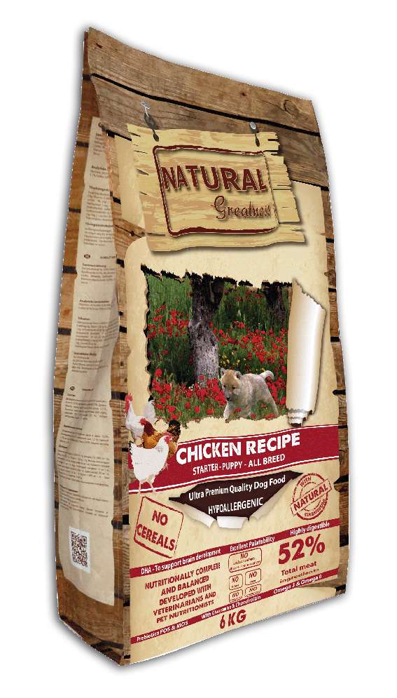 Natural GreatNess Receta Pollo Starter-Puppy