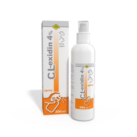 Cl-Exidin 4 Spray 200 ml - desinfectante para la piel