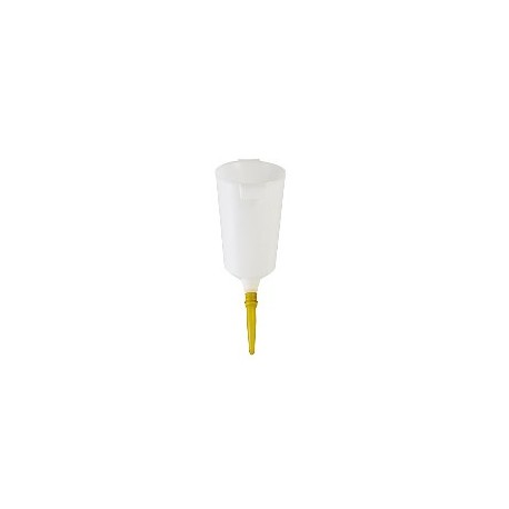 Cubo Tetón Terneros Blanco 1 Salida