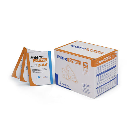 Entero-Chronic 60 Sobres - complemento para el tránsito intestinal de perros y gatos