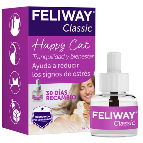 Feliway Classic Recambio 48 ml - recarga para difusor felino