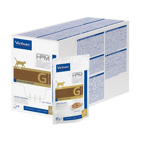 G1 CAT GASTRO SUPPORT MOUSSE 12X85G HPM — NesPet