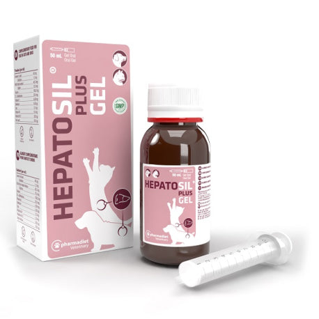Hepatosil Plus Gel 50ml, complemento hepático perros y gatos