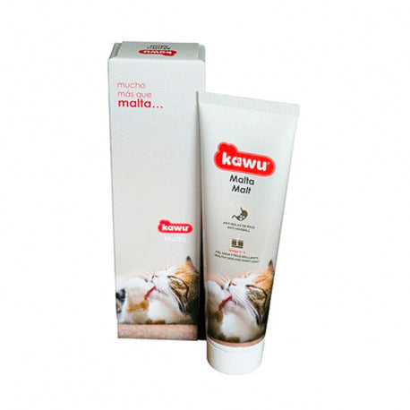 Kawu Malta 100G - complemento nutricional para gatos, bolas de pelo