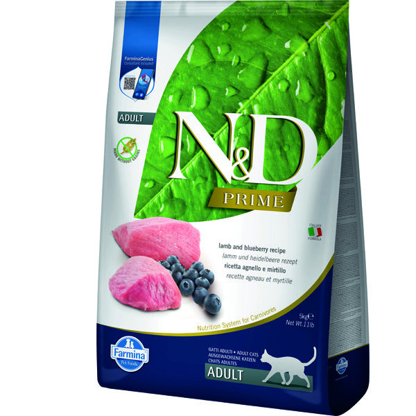 Farmina N&D Prime Cordero y Arándano Gato - Pienso seco para gatos