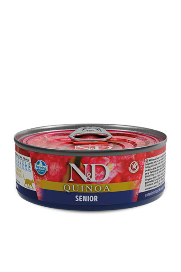 Farmina N&D Quinoa Edad senior Gato Senior Húmedo - Alimento húmedo para gatos
