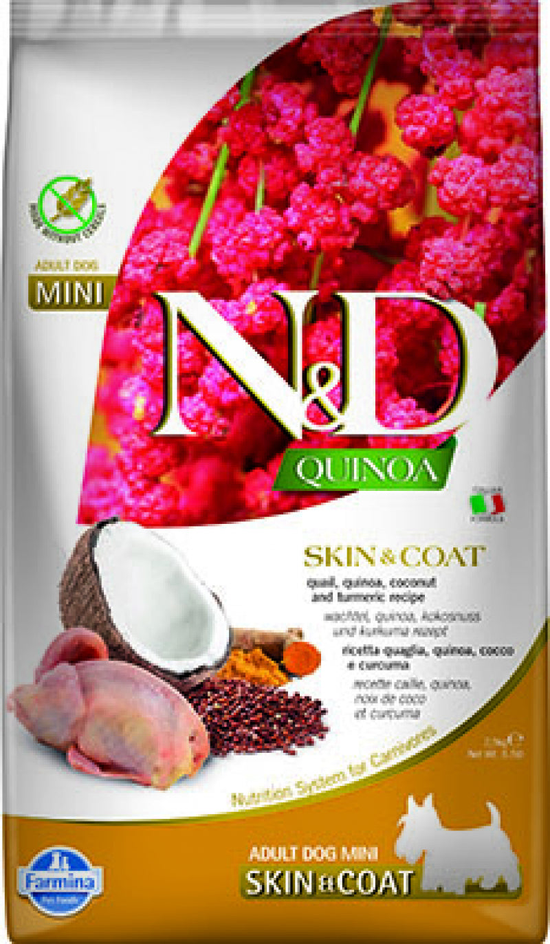 Farmina N&D Quinoa Codorniz Perro (Mini) - Pienso seco para perros
