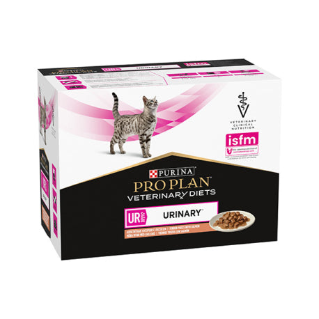 PROPLAN DIET FELINE UR URINARY SALMON 10X85G — NesPet