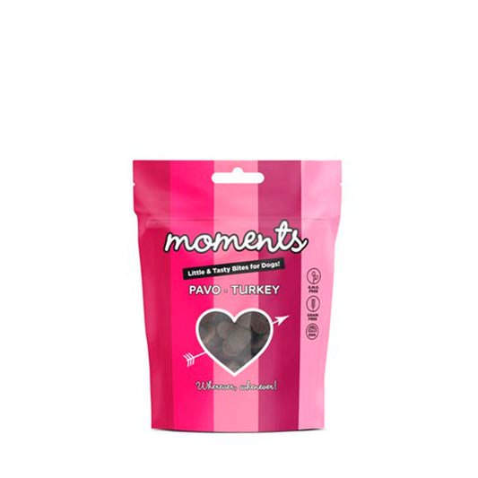 Moments Porciones Snacks Naturales para Perro (60 g) - Pavo - Snacks para perros
