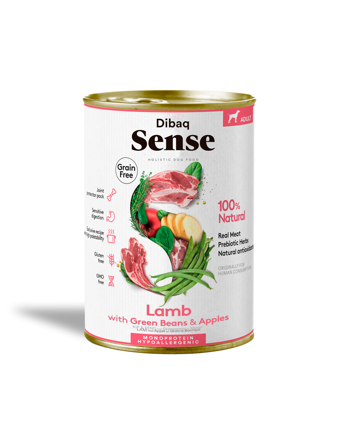 Lata Dibaq Sense Grain Free - Cordero