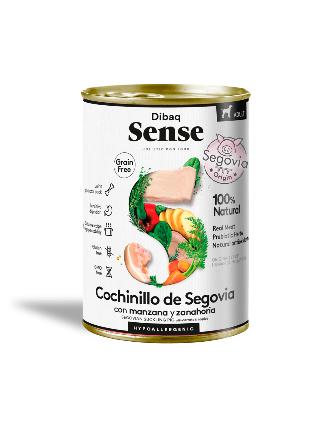 Lata Dibaq Sense Grain Free - Cochinillo Segoviano