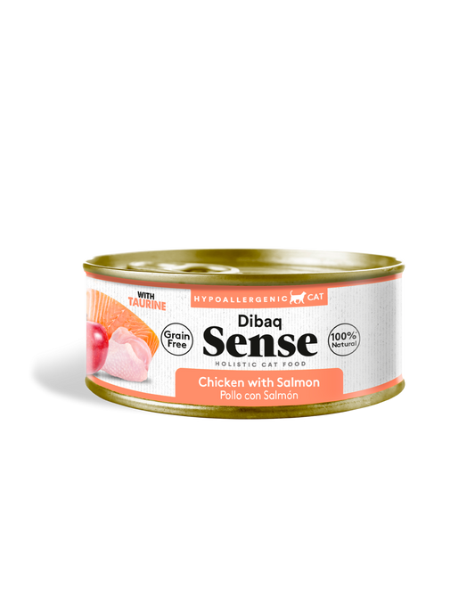 Dibaq Sense CAT Grain Free POLLO con SALMÓN - Lata Grain Free