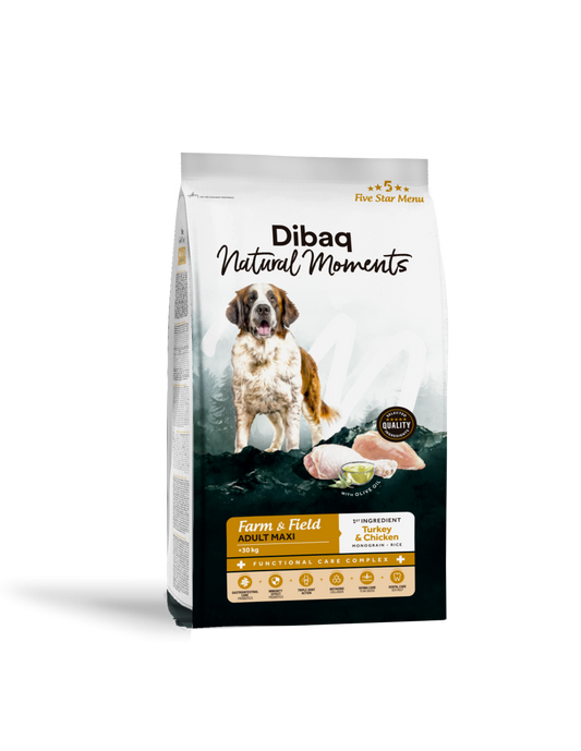 Dibaq Natural Moments Adult Maxi - Pienso Natural Raza Grande