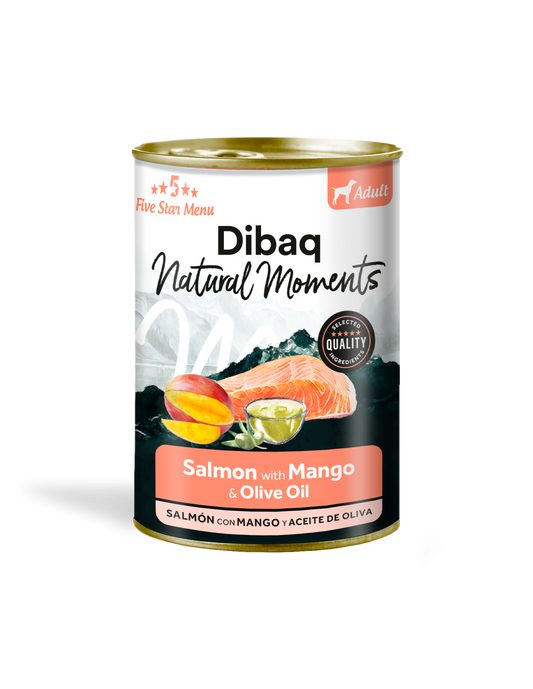 Lata Natural Moments Adult - Salmón con Mango