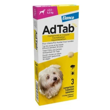 AdTab perros 2,5-5,5 Kg