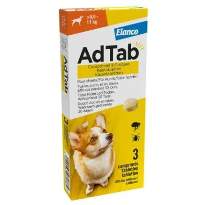 AdTab perros 5,5-11 Kg