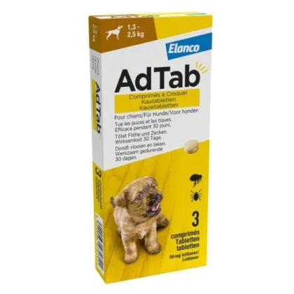 AdTab perros 1,3-2,5 Kg