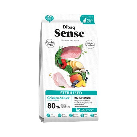 Dibaq Sense CAT Grain Free STERILIZED (Pollo&Pato)