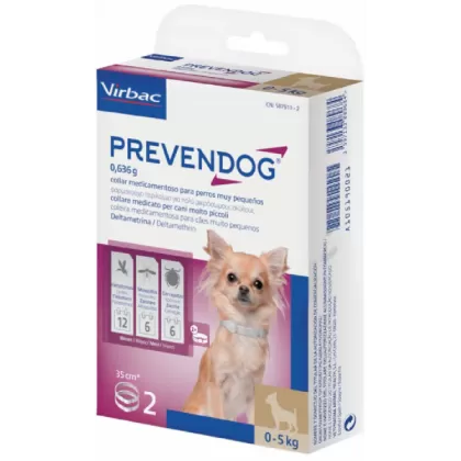 Collar Antiparasitario Prevendog - Protección Prolongada y Eficaz para Perros