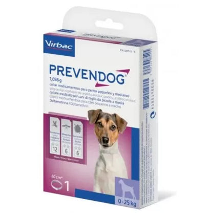 Collar Antiparasitario Prevendog - Protección Prolongada y Eficaz para Perros