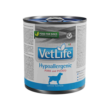 FARMINA VETLIFE DOG HYPO CERDO,PATATA-ALIMENTO TERAPEUTICO PARA PERROS