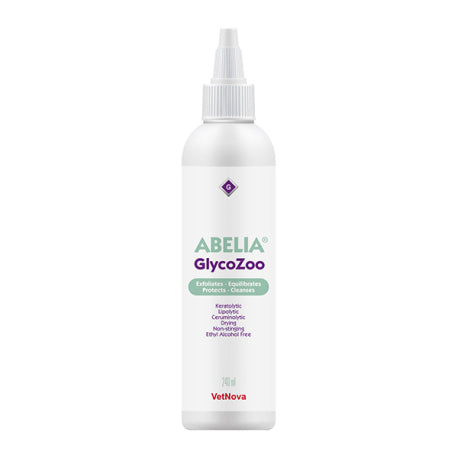 Abelia Glycozoo 240ml, solución ótica perros y gatos