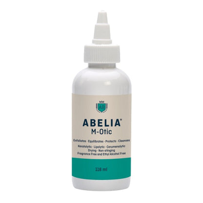 Abelia M-Otic 118ml, solución ótica perros y gatos