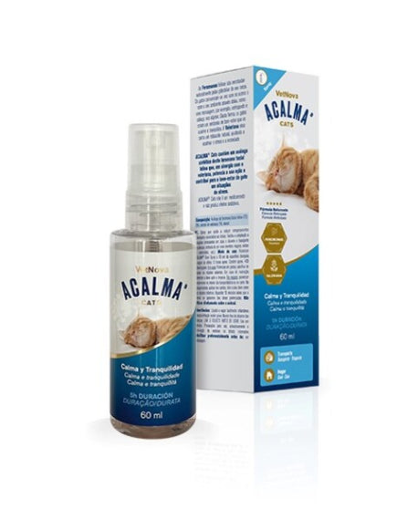Acalma Cats Spray 60 ml - adaptación a cambios de entorno en gatos
