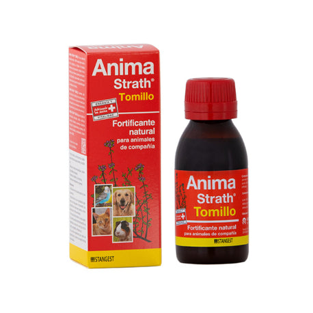 Anima Strath Tomillo 100ml, complemento respiratorio perros y gatos