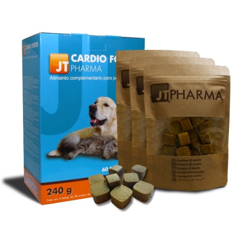 Cardio Fortex Snacks 240g, suplemento cardiovascular en snacks para perros y gatos