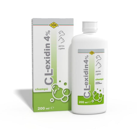 Cl-Exidin 4 Champú 200 ml - clorhexidina para la piel