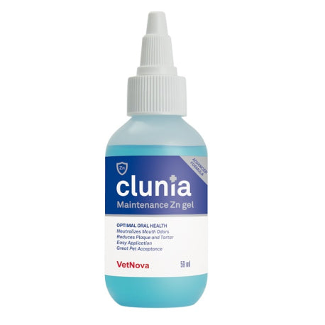 Clunia Maintenance Zn Gel 59ml, higiene dental perros y gatos
