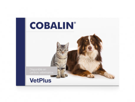 Cobalin Perros/Gatos 60 Cápsulas - suplemento con vitamina B12 y B9 para perros y gatos