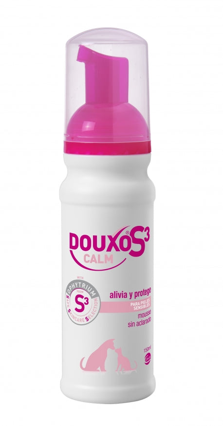 Douxo S3 Calm Mousse 150 ml - piel sensible en perros y gatos