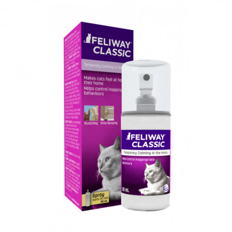 Feliway Classic Spray 60 ml - feromona facial felina en spray