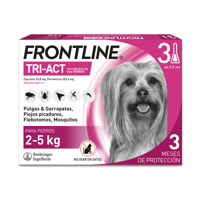 Frontline TRI-ACT Triple Protección (Caja 6 pipetas)