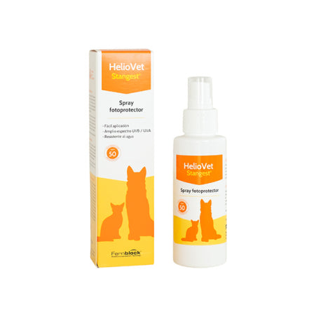 Heliovet Spray Solar SPF50 80 ml - protector solar para mascotas