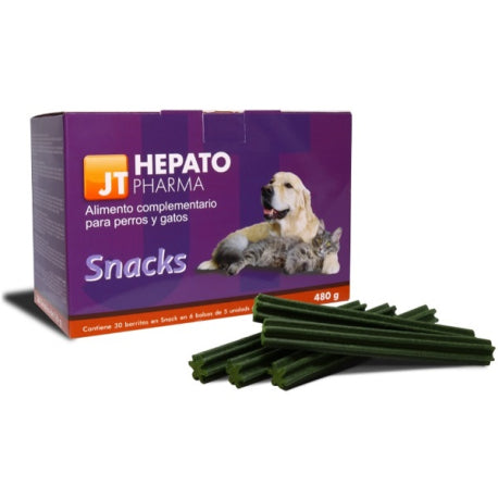 Hepato Pharma Snacks Barritas 480g, complemento hepático perros y gatos