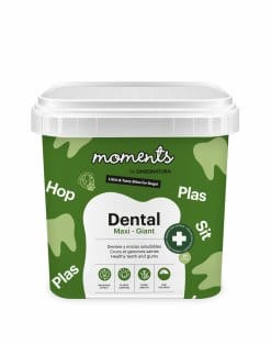 Moments Dental Snack para la Higiene Dental de Perros (500 g) - Maxi-Giant - Snack dental para perros