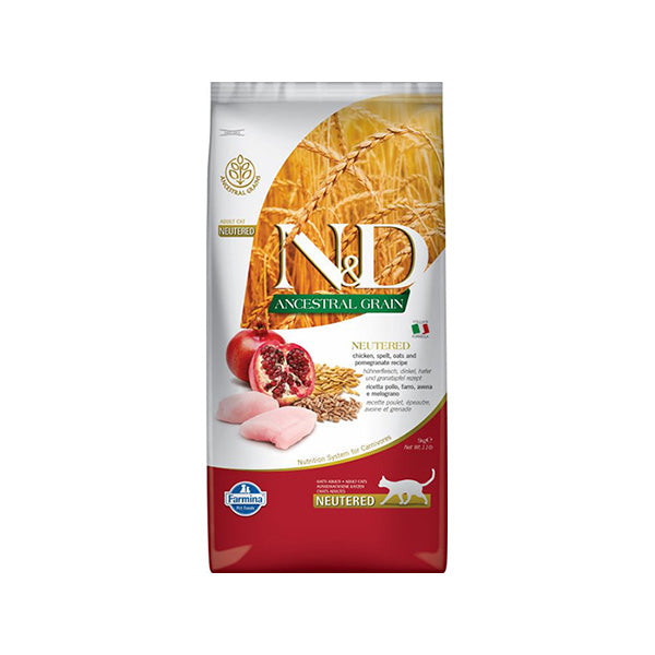 Farmina N&D Ancestral Grain Pollo Gato Esterilizado - Pienso seco para gatos