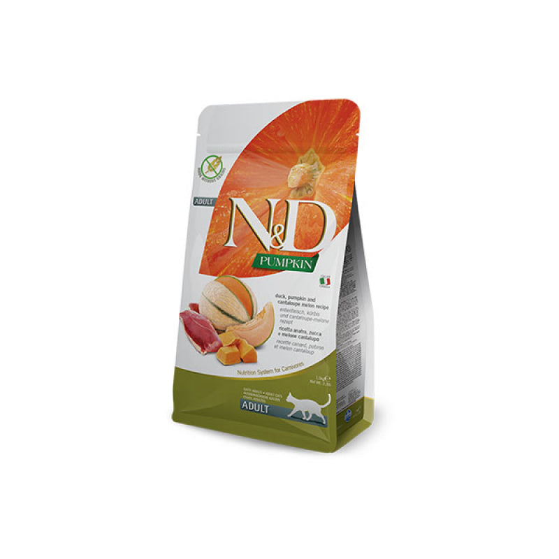 Farmina N&D Pumpkin Pato y Melón Gato - Pienso seco para gatos