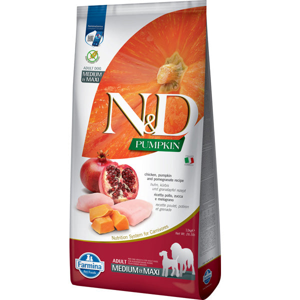 Farmina N&D Pumpkin Pollo Perro (Mediana/Grande) - Pienso seco para perros