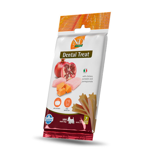 Farmina N&D Pumpkin Pollo Perro Snack (Mini) - Snack funcional para perros