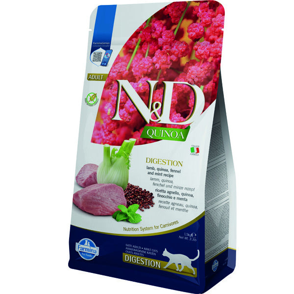 Farmina N&D Quinoa Cordero Gato - Pienso seco para gatos