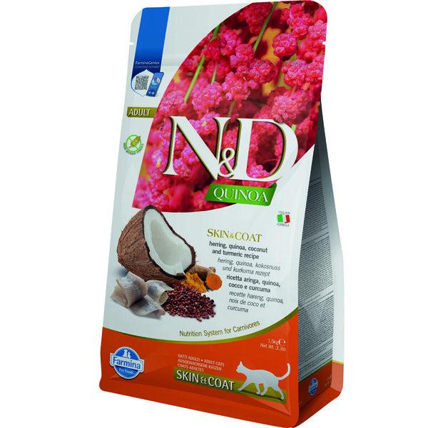 Farmina N&D Quinoa Arenque Gato - Pienso seco para gatos