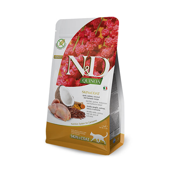 Farmina N&D Quinoa Codorniz Gato - Pienso seco para gatos